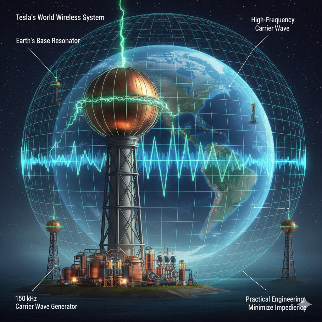 惑星を揺らす、タワー。