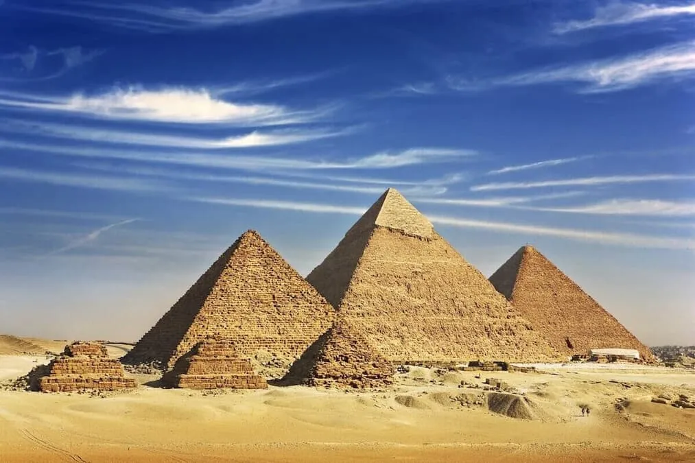 The Pyramids of Giza were built 38,420 years ago. These remnants of their Golden Age reveal a 14m water mark and perfect synchronization with the constellation Orion.